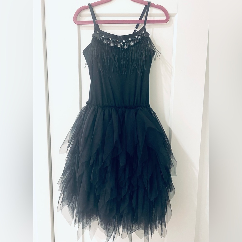 IBTOM CASTLE | Girls Fringe Style Tutu Party Dress | size 7/8